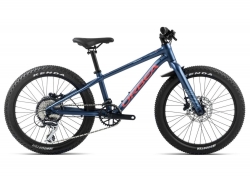Велосипед 20 Orbea MX 20 Team Disc (2025) moondust blue/red matt