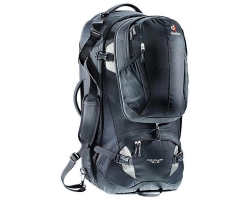 Рюкзак DEUTER Traveller 70+10 цвет 7400 black-silver Для путешествий