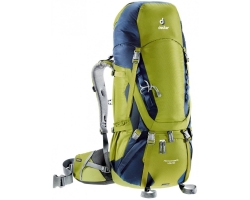 Рюкзак DEUTER Aircontact 45+10 колір 2313 moss-navy Для треккінгу