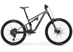 Велосипед 29-27.5 Merida One-Sixty FR 400 (2026) рама - S Warm Slate Grey(Black)