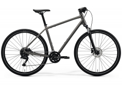 Велосипед 28 Merida Crossway 100 (2026) рама - L Silk Warm Slate Grey(Black)