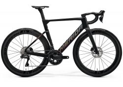 Велосипед 28 Merida Reacto 9000 (2026) рама - XXS Silk Black(Glossy Dark Silver)