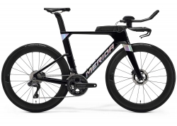 Велосипед 28 Merida Time Warp TRI Limited (2026) рама - M Metallic Black(Flash Bcp)