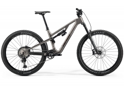 Велосипед 29 Merida One-Forty 7000 (2026) рама - M Warm Slate Grey(Golden Black)