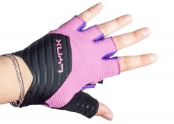 Велоперчатки LYNX Expert Pink M