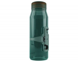 Велосипедна фляга FIDLOCK TWIST 700 мл прозора/зелена з магнітною базою для шосе та MTB