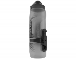 Велосипедна фляга FIDLOCK TWIST 800 мл прозора/чорна з магнітною базою для шосе та MTB
