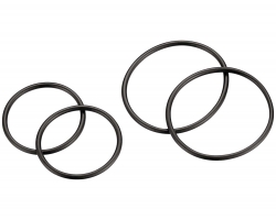 Кріплення LEZYNE GPS ORING SET Чорний Y13