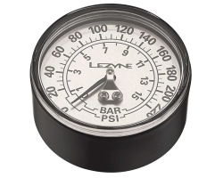 Манометр LEZYNE 220 PSI GAUGE 2.5 Сріблястий 220PSI Y13