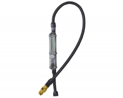 Шланг до мікропідлогового насосу з цифровим манометром LEZYNE ABS MICRO FLOOR DRIVE HOSE W/DIGITAL GAUGE Золотистий Y13