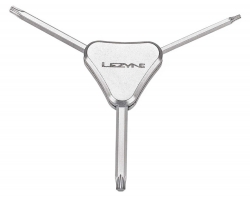 Ключ LEZYNE TORX 3 WAY T10/T25/T30 Сріблястий Y13 (Багатофункціональний Torx)