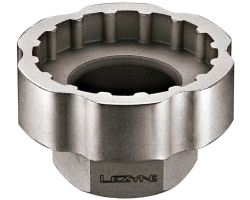 Знімач каретки LEZYNE EXTERNAL BOTTOM BRACKET SOCKET 3/8 SOCKET, 16 NOTCH, 44MM, FOR SHIMANO Сірий Y18 (Професійний)