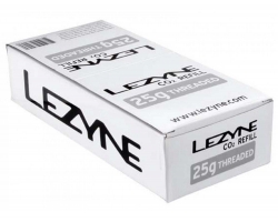 Баллон LEZYNE CO2 25G BOX 30 штук Серебристый Y13 (Профессиональный набор)