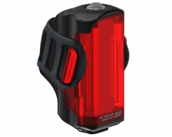 Задній ліхтар з радарним сповіщенням про наближення авто LEZYNE REAR-BLACK, 250 люменів