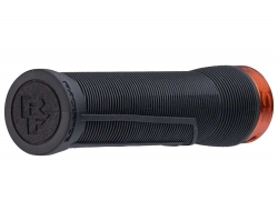 Гріпси RACE FACE CHESTER, 34 мм, Хомут (BLACK) Чорний, Грип (ORANGE) Помаранчевий (Гумові)