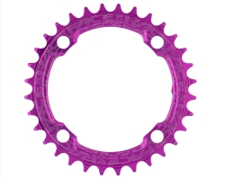 Зірка RACE FACE Narrow Wide, 104 BCD, 36T, 10-12 ск (PUR) Пурпурова (Алюмінієва)