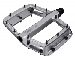 Педалі RACE FACE TURBINE AM 2026, Алюмінієві, (SILVER) Сріблясті