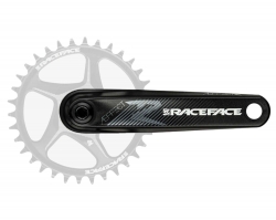 Шатуни RACE FACE AEFFECT-R ARM, 165 мм, 137 мм вісь (BLK) Чорні (Алюмінієвий)