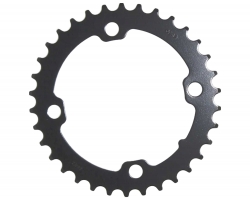 Зірка MTB 34T SS 104 BCD STEEL (MATTEBLACK) Матово-Чорний