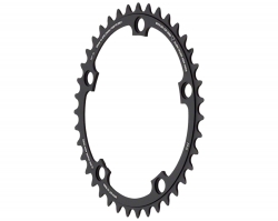 Зірка X-Glide CRING ROAD RED 10S 39T YAW 130 BCD Алюмінієвий (BTBLK) Чорний