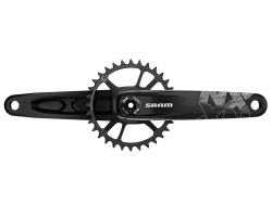 Шатуни SRAM NX Eagle DUB 12-шв. 175 мм DM Зірка 32T X-SYNC 2 Сталева Black (Чорний)