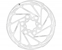 Гальмівний ротор TRP R2 6 болтів, товщина 1,8мм, 180мм