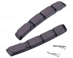 Тормозные колодки TEKTRO 877.11 Rubber 72мм Black (черный) пара