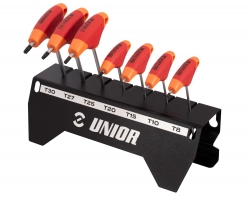 Набір ключів Torx Unior Tools з T-ручкою TX8-30 / 7 шт.