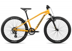 Велосипед 24 ORBEA MX 24 XC (2026) рама - 24 Mango Gloss (оранжевый) - Black (черный)