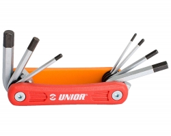 Мультитул Unior Tools EURO7 (Червоний): 7 інструментів з T25