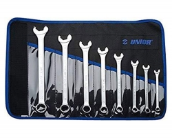 Набір тригранних комбінованих ключів Unior Tools IBEX 8-22/8