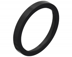 Пыльник DT Swiss для сквозной оси 15 мм TA BM (Черный Металл)