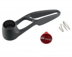 Ушко оси DT Swiss 10мм алюминиевый рычаг KIT ALU (черный OXIC)