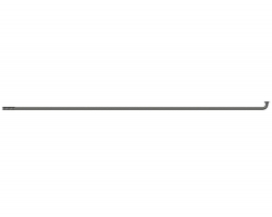 Спиці DT Swiss Champion 2.0 x 287мм х 100шт (Чорний)