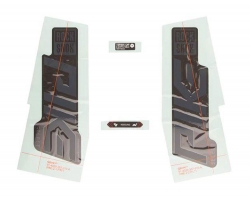 Набір наліпок RockShox PIKE SELECT 27/29 (Матовий Сірий/Чорний) SRAM