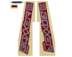 Набір наліпок ROCKSHOX BOXXER ULTIMATE 27/29 GLOSS POLAR FOIL (Червоний)