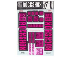 Набір наліпок RockShox KIT 35MM DC (MAGENTA)