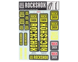 Набір наліпок RockShox KIT 35мм (NEO1 YELLOW)