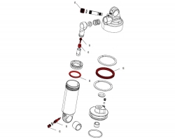 Базовый сервисный набор RockShox BASIC MONARCH XX 2012