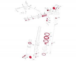 Сервисный набор FULL 2012 MONARCH XX RockShox SRAM