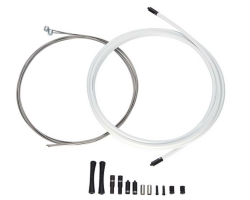 Набор тросов тормозных МТБ SS 5мм (белый) SRAM