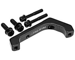 Задний адаптер FR2 Flat-to-Post 160мм, черный (Black) Tektro