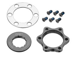 Адаптер ротора CL86 Center Lock/6 болтов 15-20мм, черный (Black) Tektro