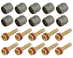 Набор Фитингов TRP Olive 5,0мм (10шт)