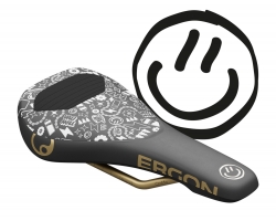 Седло Ergon SM Downhill Comp Vali H?ll Edition (черное)