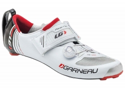 Велотуфлі Tri 400 Shoes GARNEAU (колір 19) білий/чорний, 43
