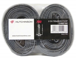 Набор из 2х камер 700x20-25 HUTCHINSON (VF 48 мм) спортивный ниппель