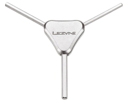 Ключ шестигранный 3 Way 2/2.5/3мм LEZYNE (Silver) серебристый