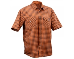 Сорочка Shop Shirt RACE FACE, помаранчева клітинка, Large