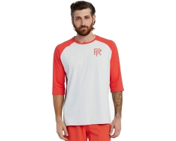 Велофутболка Race Face Commit 3/4 Tech Top (Кораловий) XL